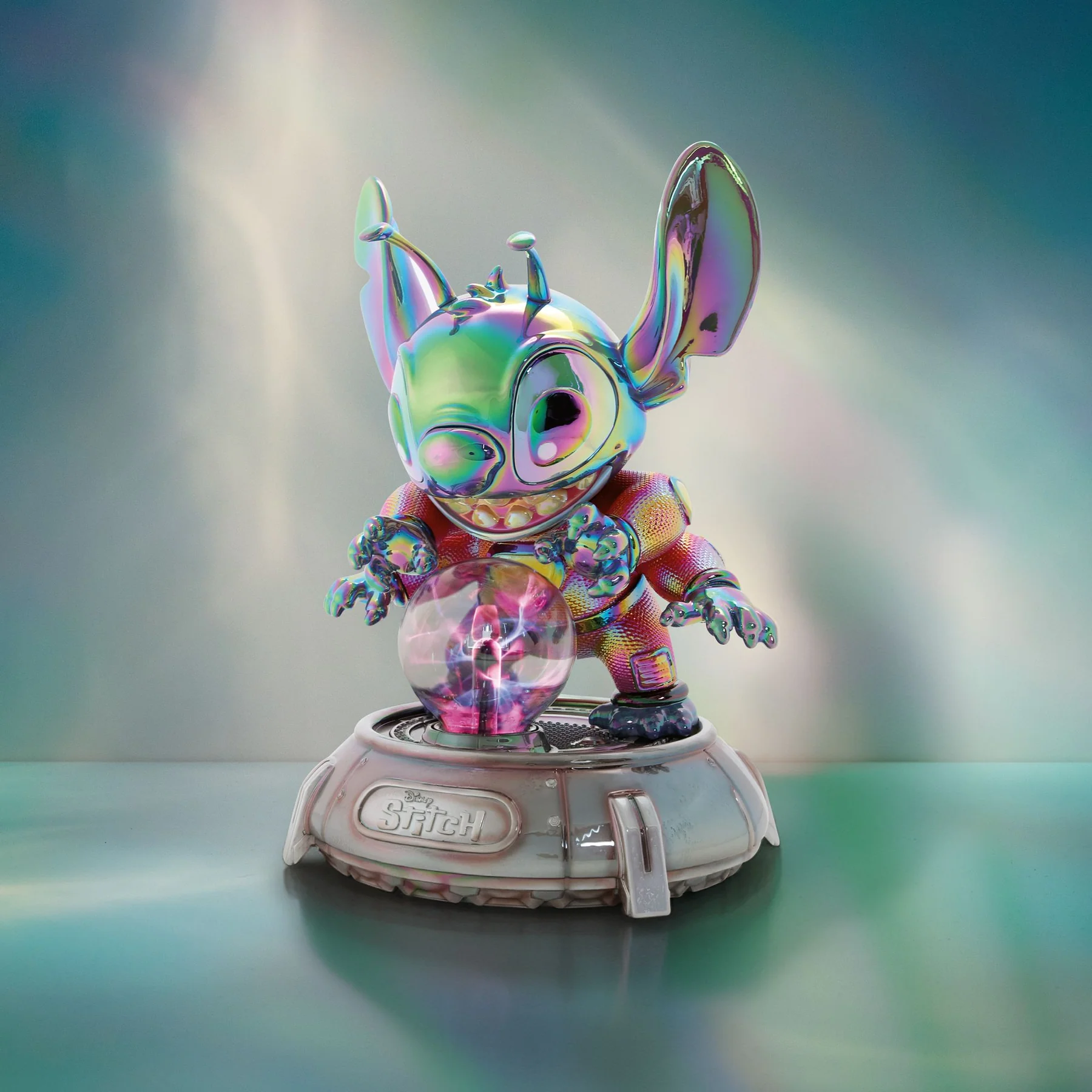 Figurine Stitch avec boule plasma - Disney Grand Jester Figurine Stitch avec boule plasma - Disney Grand Jester