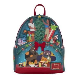 Loungefly Disney Lilo & Stitch - Ohana Holiday Light Up - Sac à dos