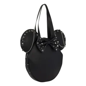 Loungefly Disney Minnie - Studs & Chains Oversized Figural - Tote Bag 3 Loungefly Disney Minnie - Studs & Chains Oversized Figural - Tote Bag