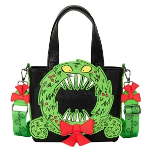 Loungefly L'étrange noel de Mr Jack - man-eating wreath - Tote bag Loungefly L'étrange noel de Mr Jack - man-eating wreath - Tote bag